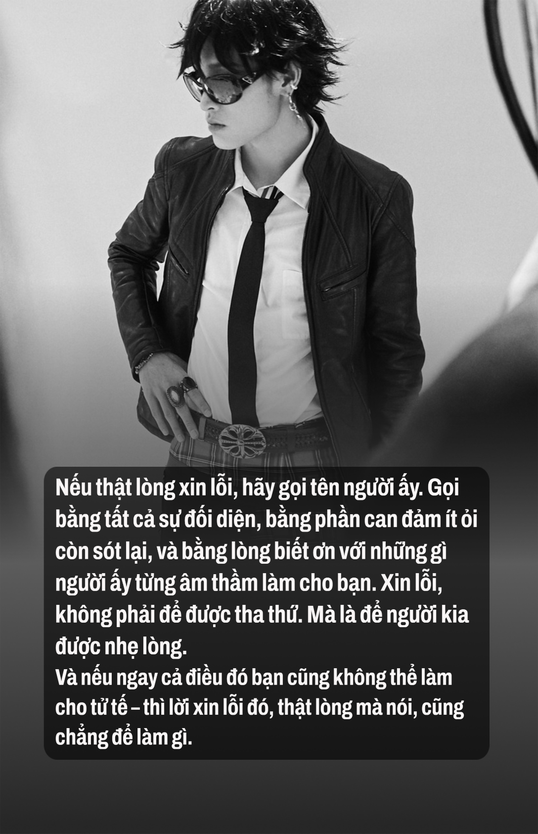 Trên đời này, có một kiểu người như anh W. : Xin lỗi không thiếu chữ nào, nhưng chẳng có chữ nào thật lòng- Ảnh 8.