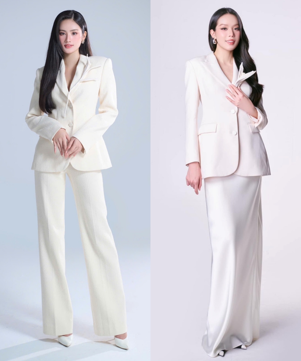 Ý Nhi xin vía Hoa hậu Thanh Thủy, diện cùng 1 thiết kế khi chinh chiến quốc tế- Ảnh 10.