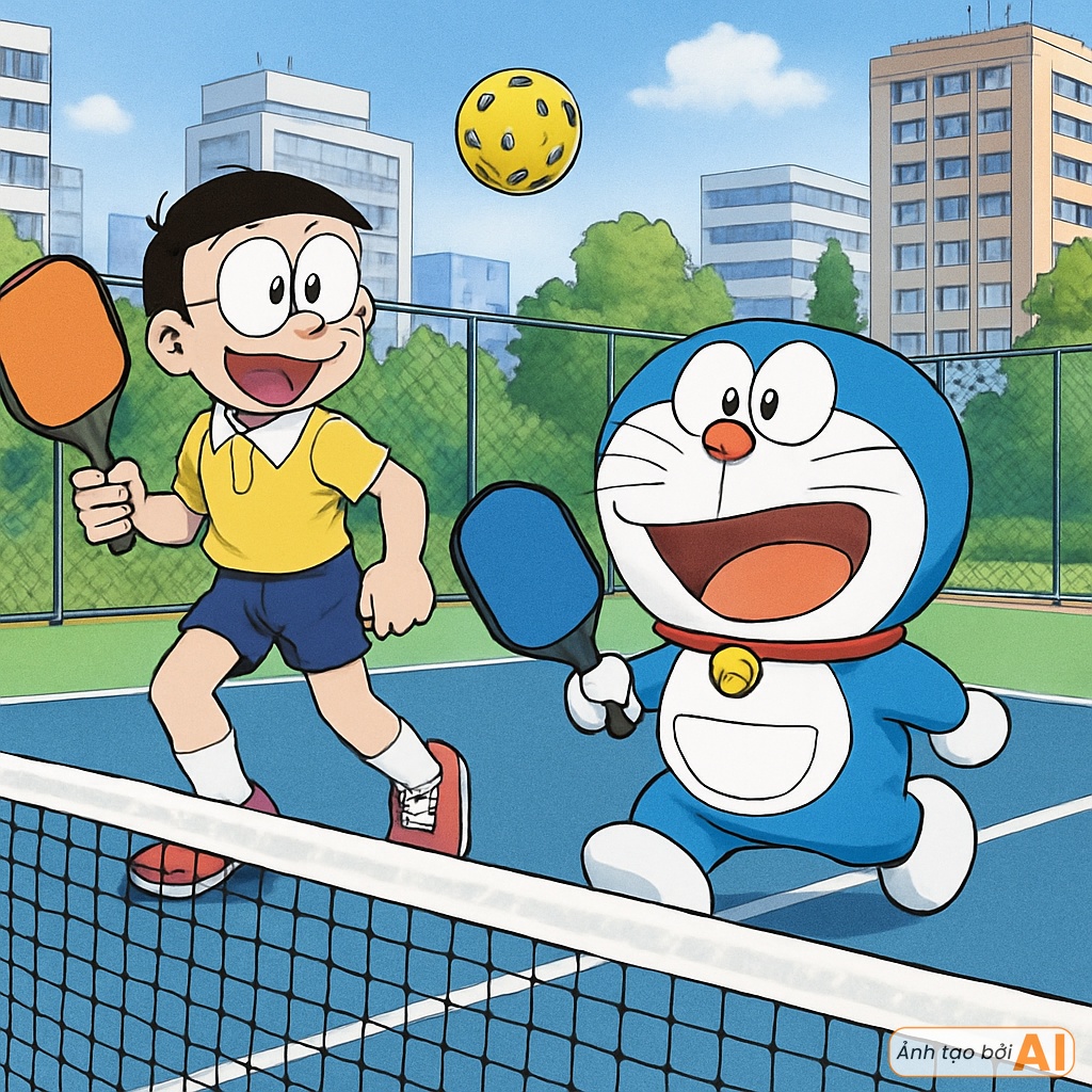 Khi các nhân vật trong Doraemon đến Việt Nam sống: Hội bạn mèo ú tìm thấy 1 đam mê mới, mẹ Nobita kiếm bộn tiền- Ảnh 2.