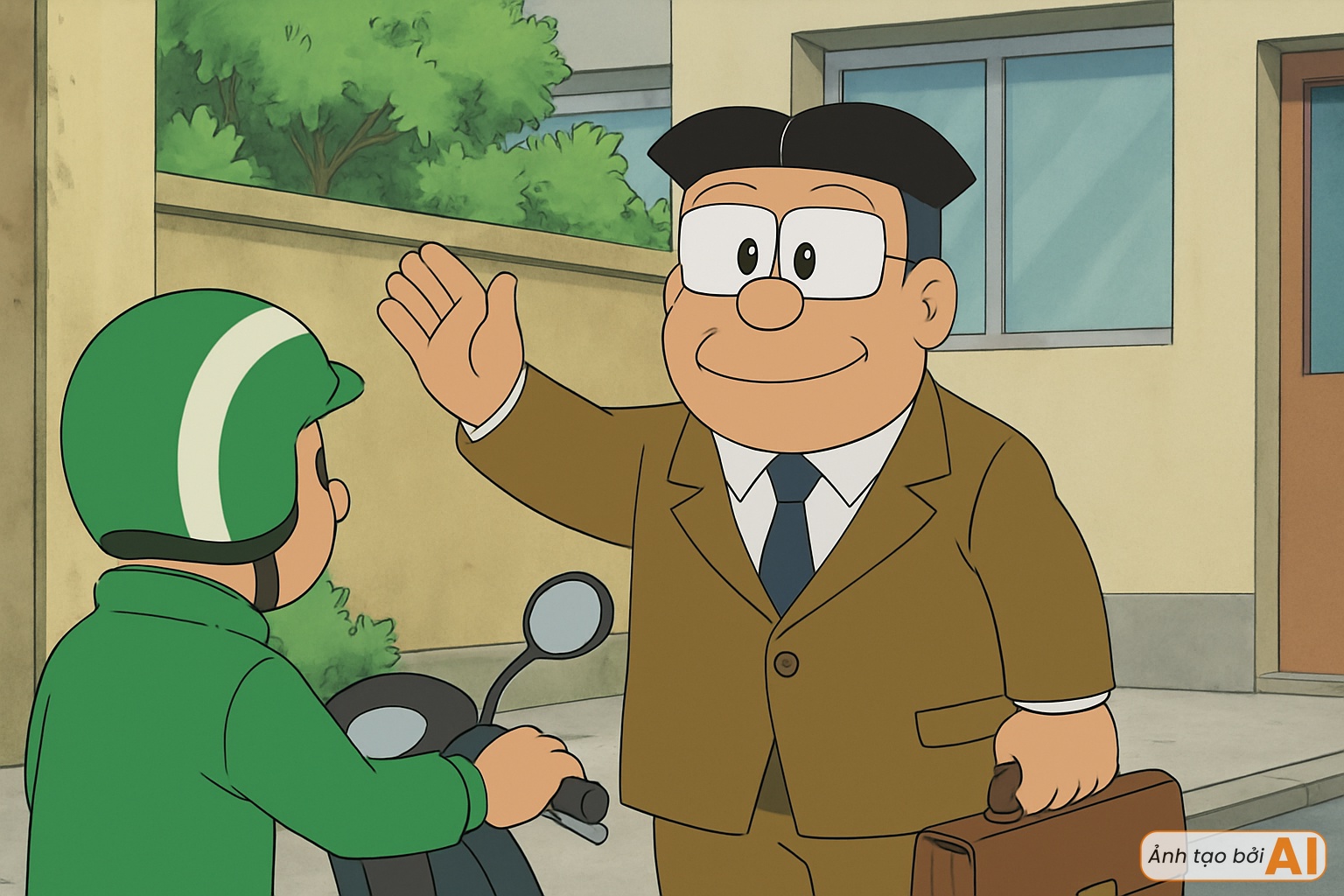 Khi các nhân vật trong Doraemon đến Việt Nam sống: Hội bạn mèo ú tìm thấy 1 đam mê mới, mẹ Nobita kiếm bộn tiền- Ảnh 11.