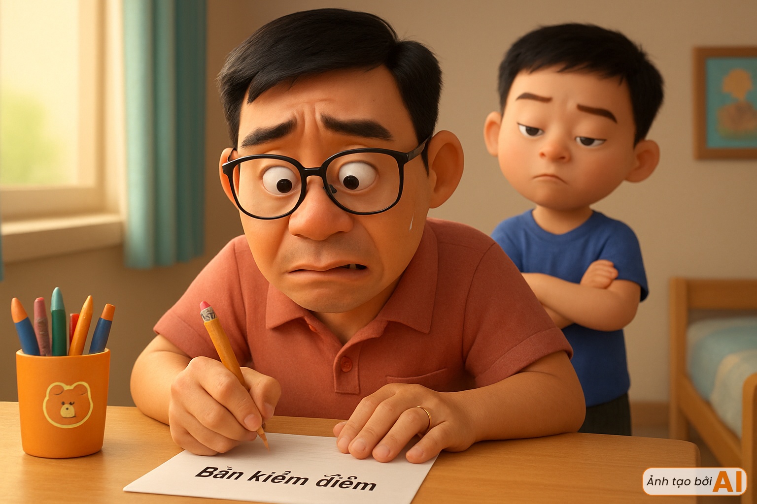 Thử thách một ngày làm "trẻ con": Cha mẹ sẽ hiểu cảm giác bị so sánh, bị phạt, bị la mắng là như thế nào!- Ảnh 4.