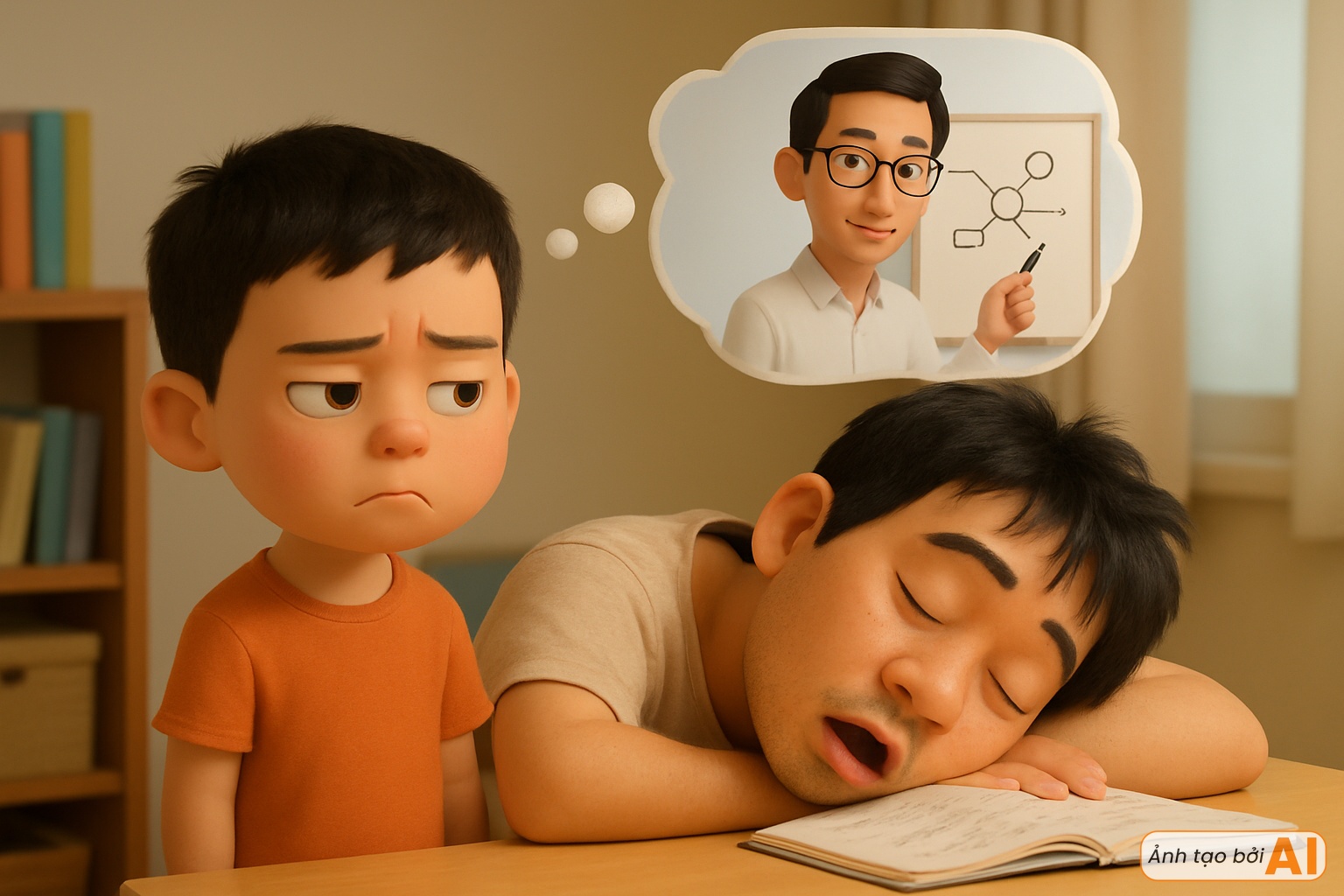 Thử thách một ngày làm "trẻ con": Cha mẹ sẽ hiểu cảm giác bị so sánh, bị phạt, bị la mắng là như thế nào!- Ảnh 8.