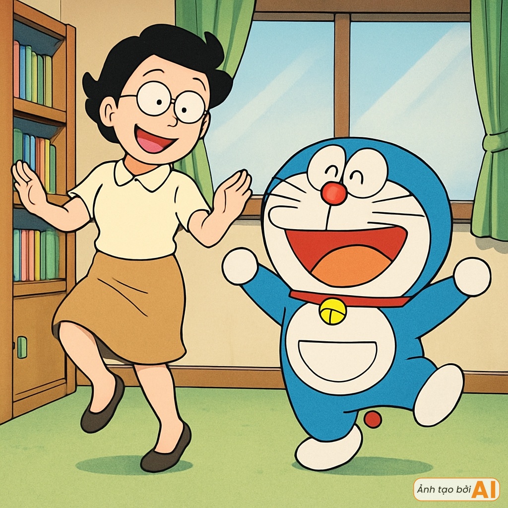 Khi mẹ Nobita dùng cỗ máy thời gian của Doraemon du hành thời gian: Sống ở Việt Nam là lựa chọn thú vị, một ngày 0 điểm- Ảnh 8.