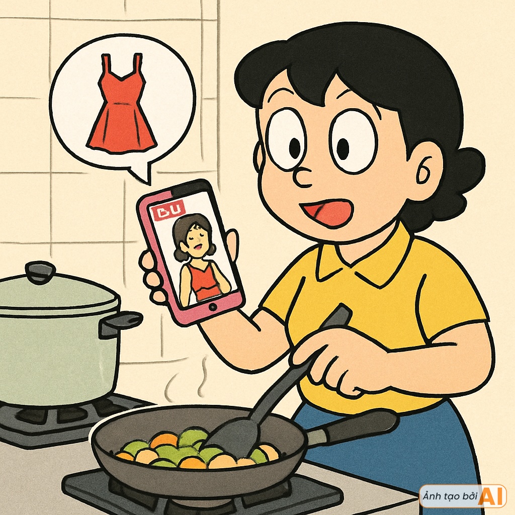 Khi mẹ Nobita dùng cỗ máy thời gian của Doraemon du hành thời gian: Sống ở Việt Nam là lựa chọn thú vị, một ngày 0 điểm- Ảnh 3.