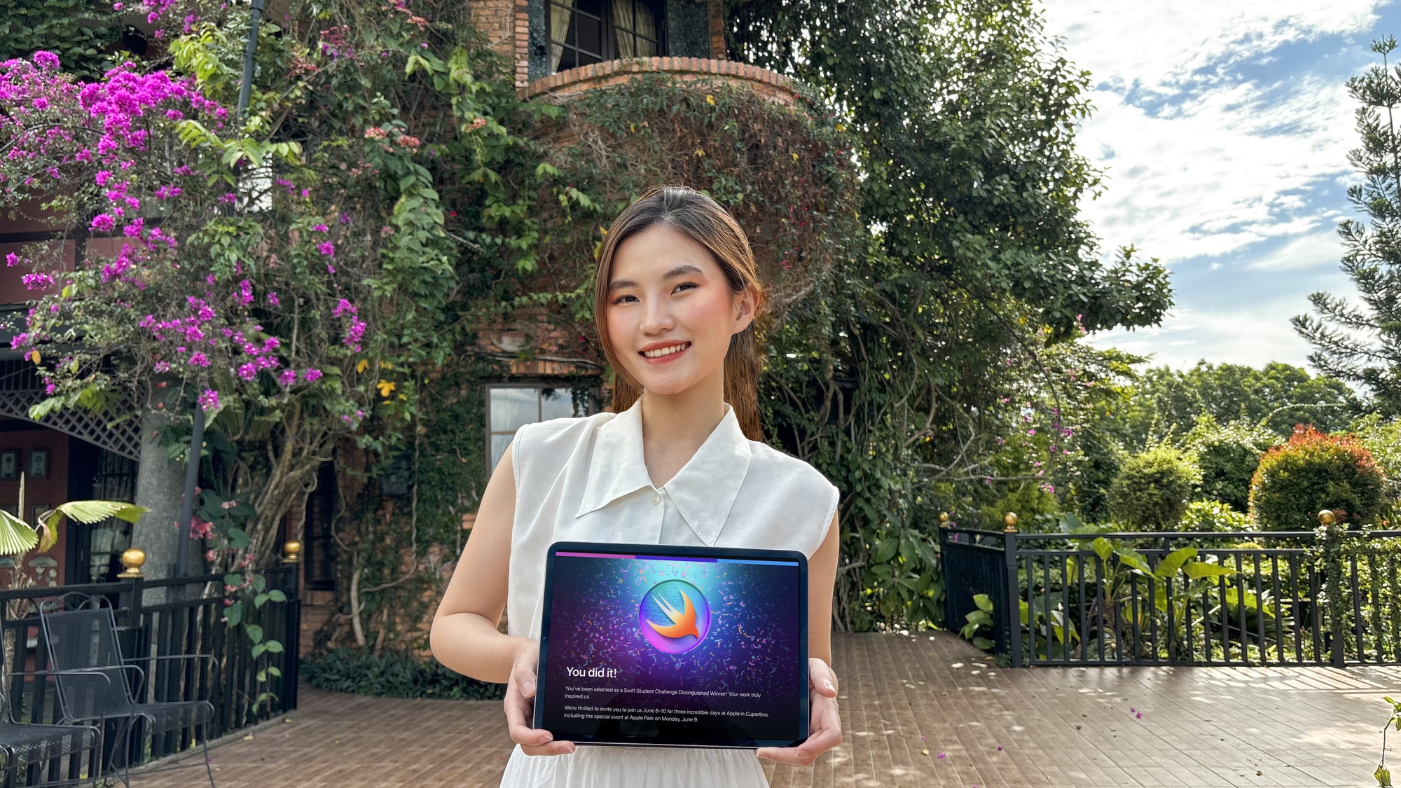 Gặp gỡ 4 nhà sáng tạo trẻ gây ấn tượng tại sân chơi lập trình toàn cầu của Apple- Ảnh 3. Gặp gỡ 4 nhà sáng tạo trẻ gây ấn tượng tại sân chơi lập trình toàn cầu của Apple- Ảnh 3.