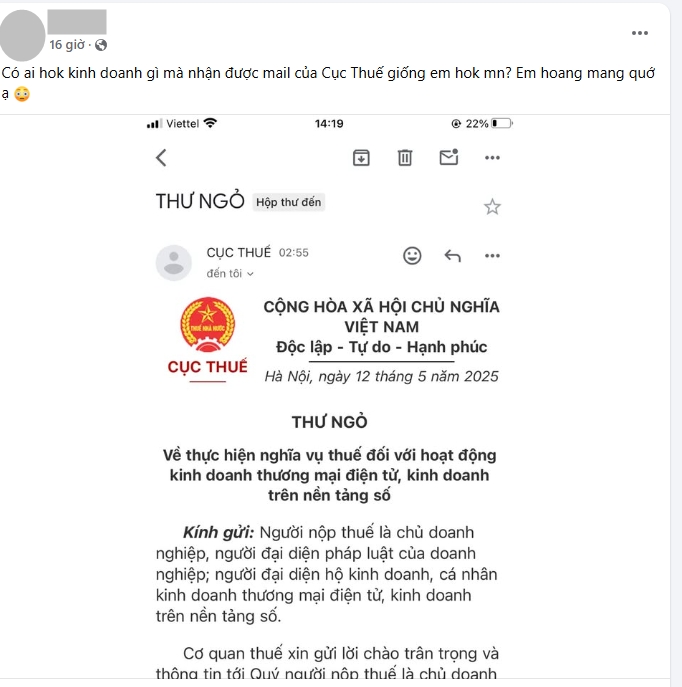Nhận được mail của Cục Thuế kèm mã QR lúc 3h sáng: Cách nhận biết “hàng real” rất đơn giản- Ảnh 3.