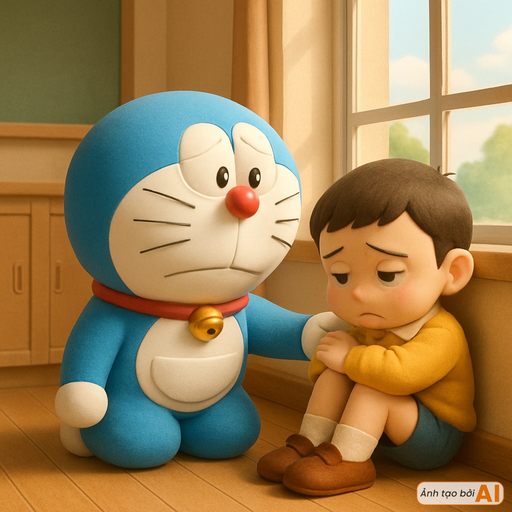 Một ngày đẹp trời, Doraemon "bỏ" Nobita đi làm thầy giáo- Ảnh 3.