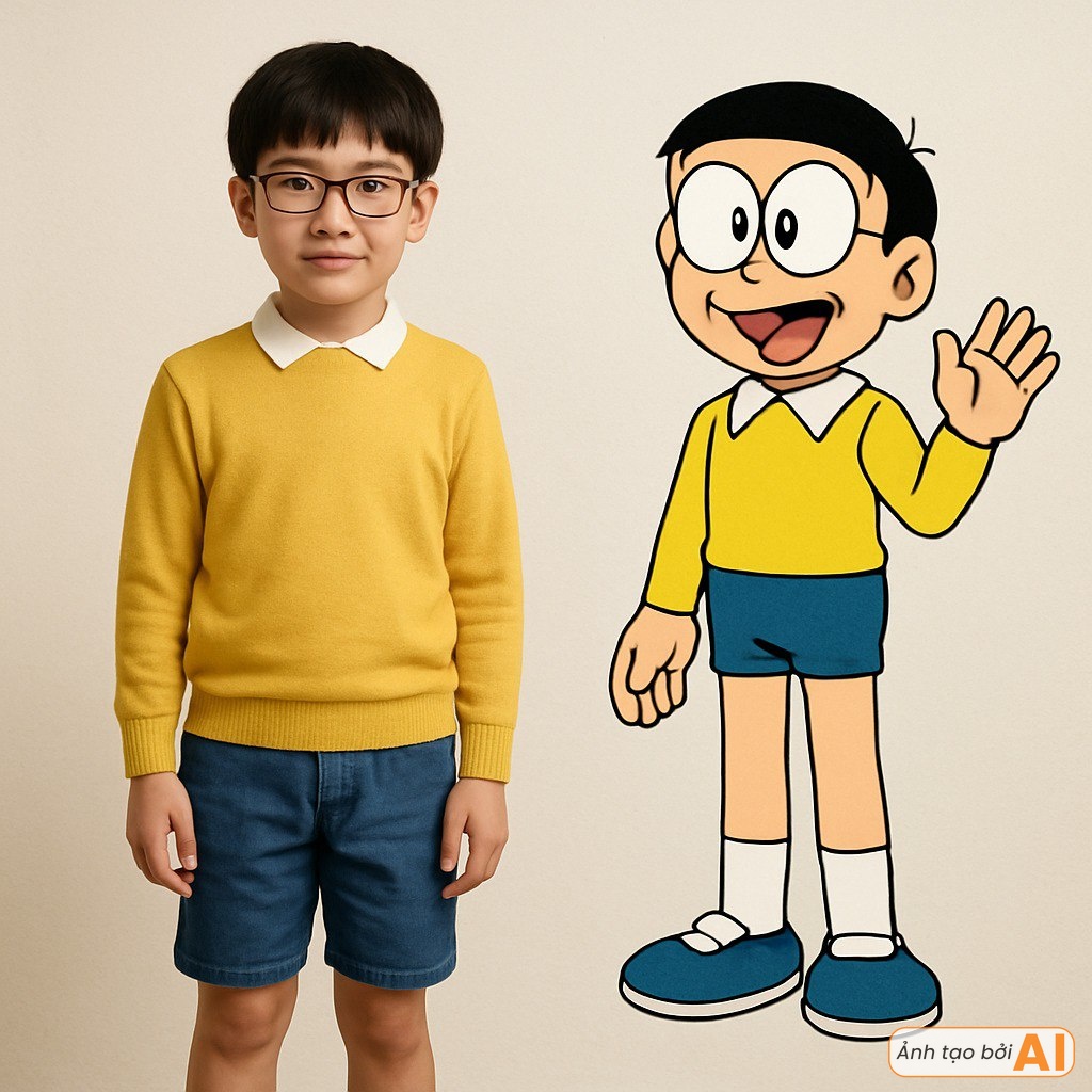 Dàn nhân vật hoạt hình Doraemon hóa người thật: Shizuka đẹp hơn bản gốc, 1 cái tên như xé truyện bước ra- Ảnh 1. Dàn nhân vật hoạt hình Doraemon hóa người thật: Shizuka đẹp hơn bản gốc, 1 cái tên như xé truyện bước ra- Ảnh 1.