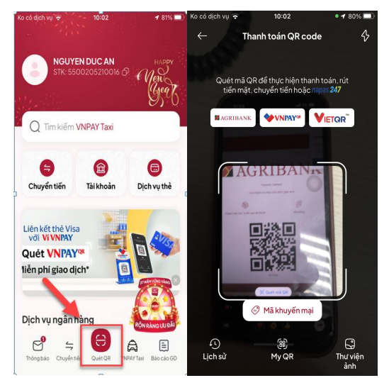 Người dùng Vietcombank, BIDV, MB, Agribank, VietinBank chú ý: App ngân hàng cho phép làm 1 việc rất tiện- Ảnh 5. Người dùng Vietcombank, BIDV, MB, Agribank, VietinBank chú ý: App ngân hàng cho phép làm 1 việc rất tiện- Ảnh 5.