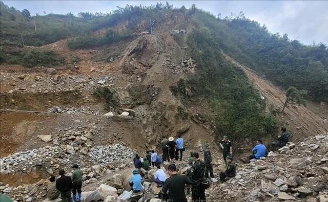 Nguyên nhân vụ sạt lở công trường thủy điện ở Lai Châu khiến 9 người thương vong- Ảnh 1.