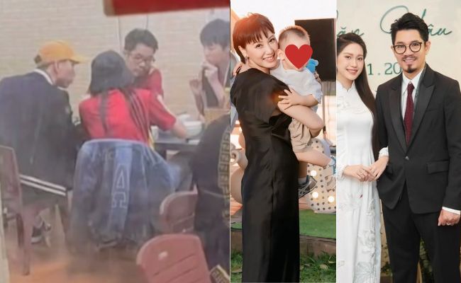 Viral ảnh Văn Hậu đi ăn cùng bố mẹ vợ cực phẩm, netizen trầm trồ: Gen đỉnh chóp bảo sao Hải My đẹp thế!- Ảnh 1.