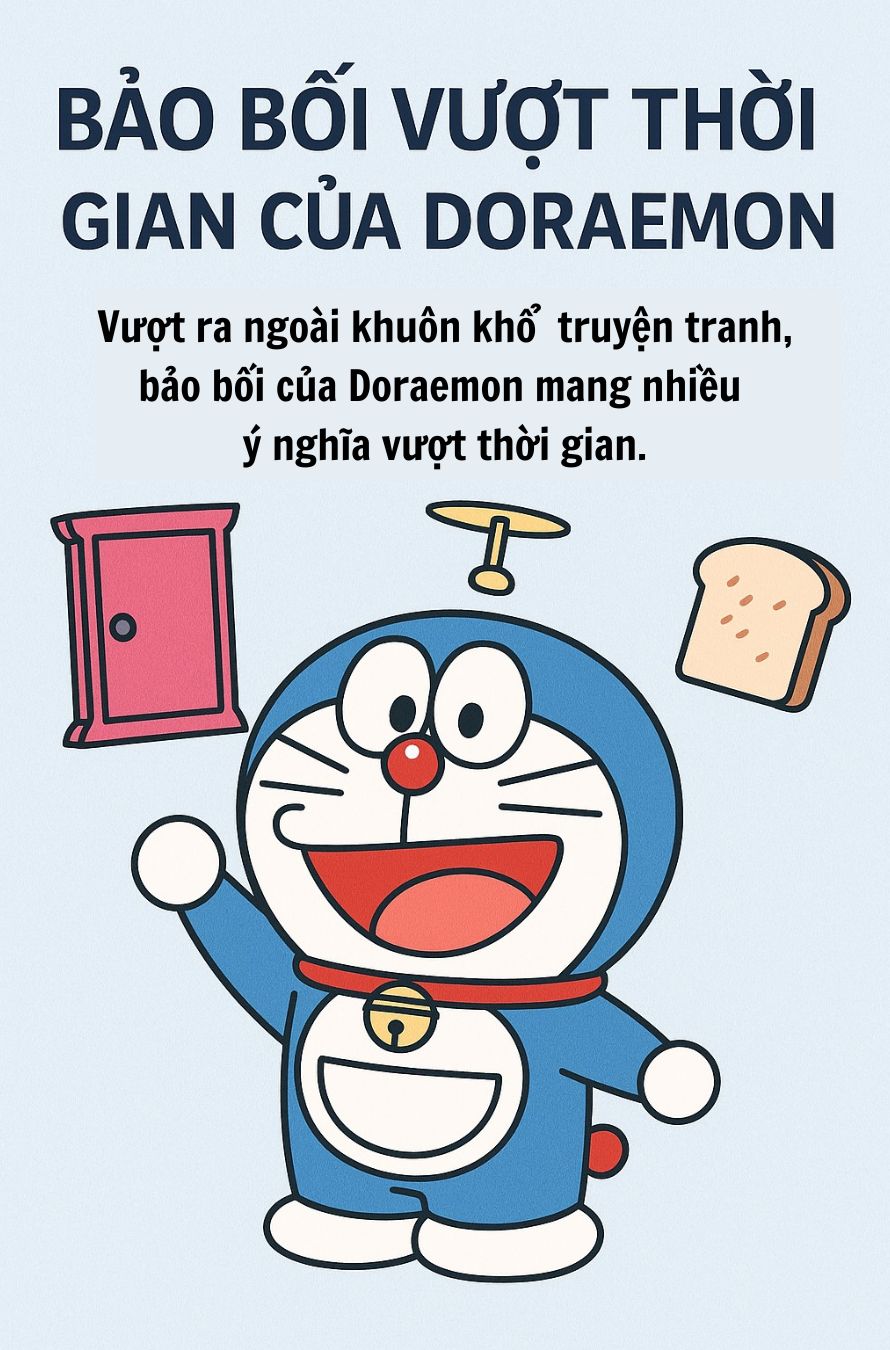 Infographic: Ý nghĩa vượt thời gian của loạt bảo bối trong túi thần kỳ Doraemon, người Nhật quá thâm sâu- Ảnh 1.