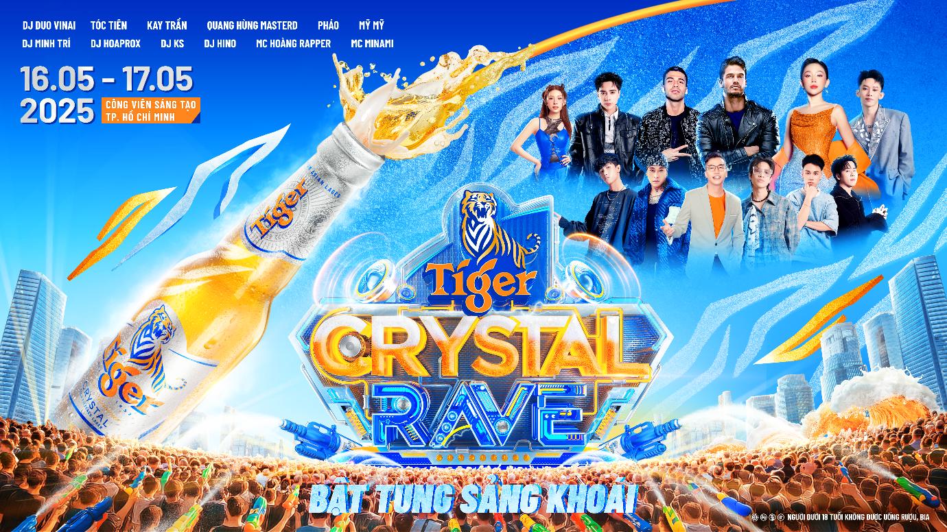Tiger Crystal Rave trước giờ G: Tóc Tiên, Mỹ Mỹ và dàn lineup đình đám sẵn sàng cho những màn trình diễn sảng khoái nhất- Ảnh 2.