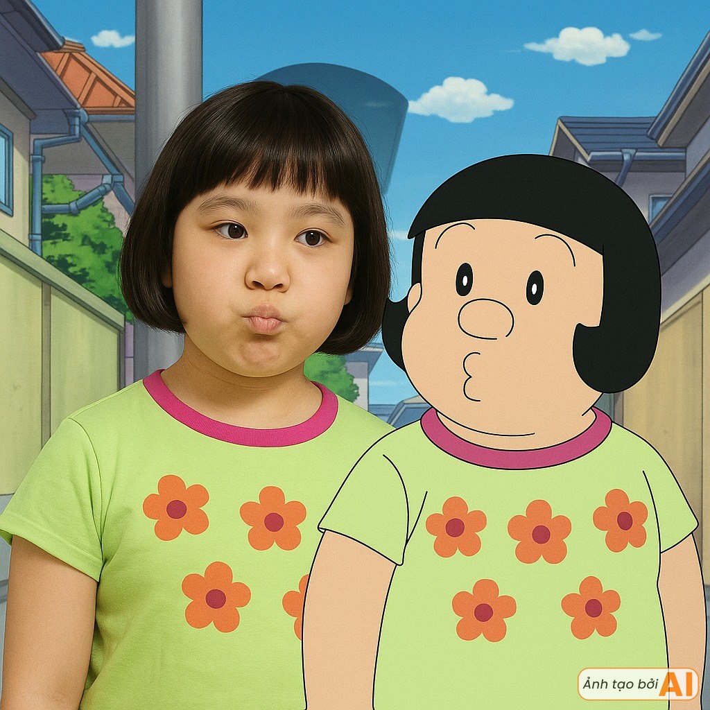 Dàn nhân vật hoạt hình Doraemon hóa người thật: Shizuka đẹp hơn bản gốc, 1 cái tên như xé truyện bước ra- Ảnh 6. Dàn nhân vật hoạt hình Doraemon hóa người thật: Shizuka đẹp hơn bản gốc, 1 cái tên như xé truyện bước ra- Ảnh 6.