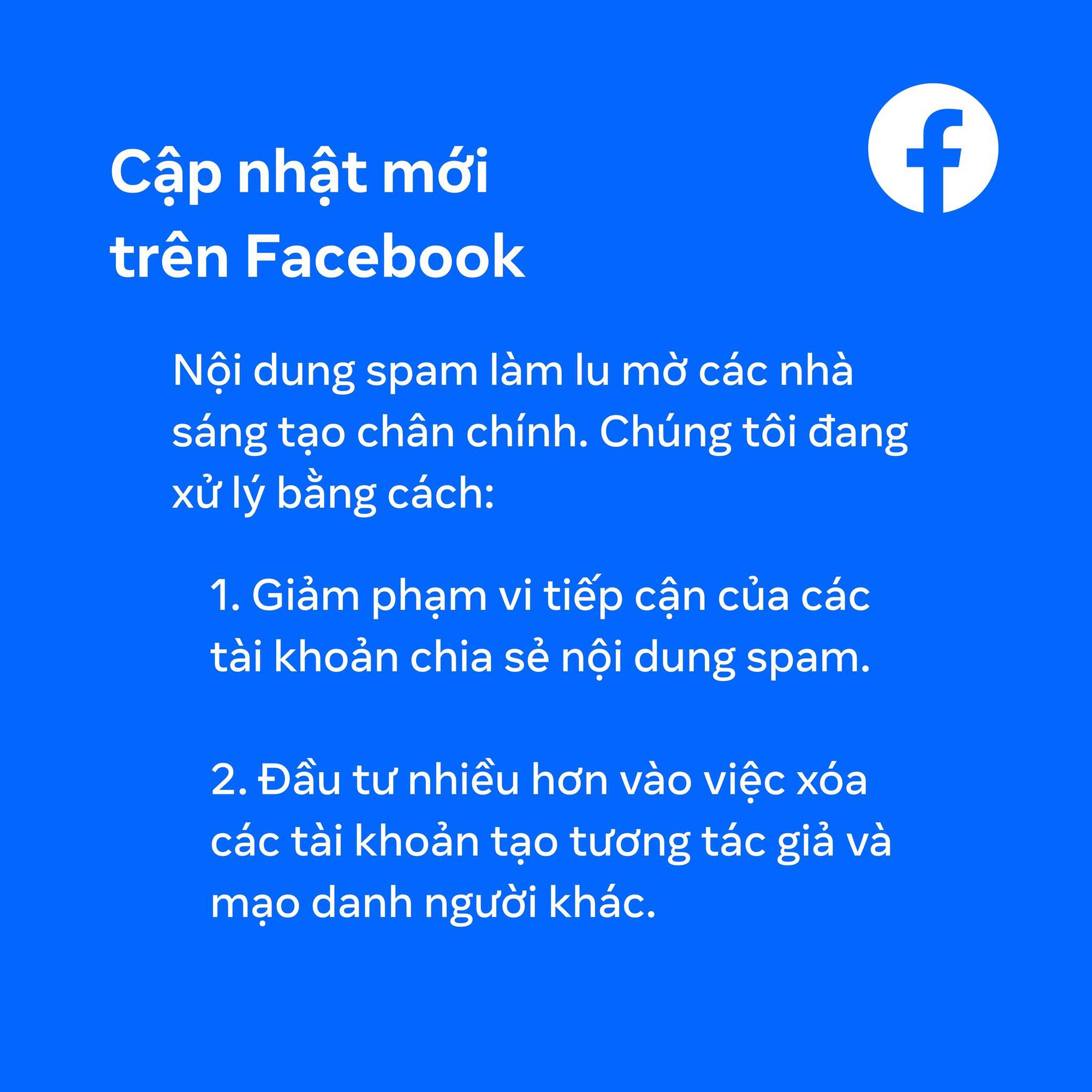 100 triệu fanpage và 23 triệu tài khoản Facebook bị xóa vì lý do này- Ảnh 2.