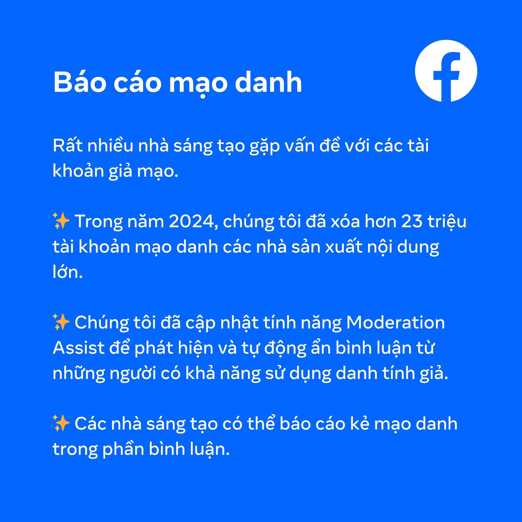 100 triệu fanpage và 23 triệu tài khoản Facebook bị xóa vì lý do này- Ảnh 1.