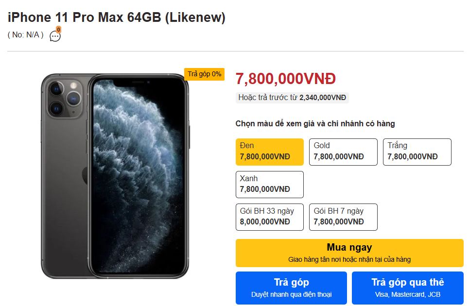 Giá nhiều mẫu iPhone cũ giảm mạnh, chỉ 7,8 triệu đồng là mua được iPhone 11 Pro Max- Ảnh 2.
