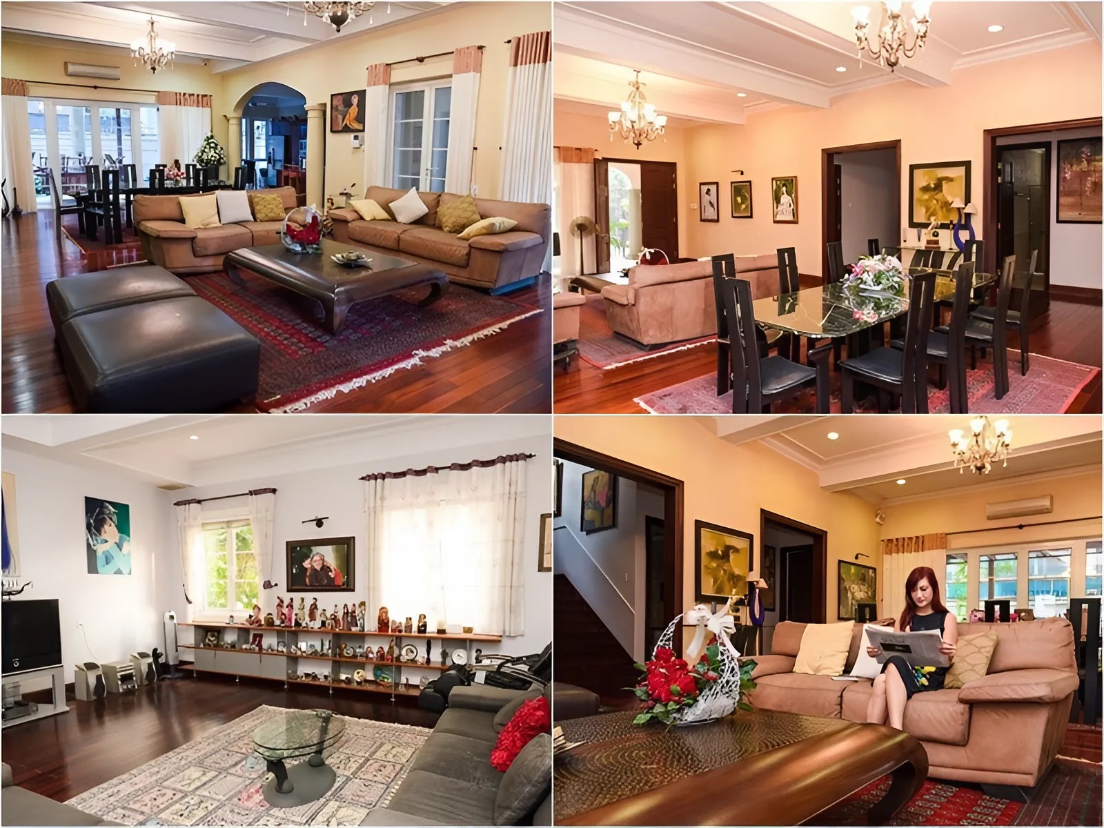 Nữ nghệ sĩ ở nhà mặt tiền 3 tầng 800m2 tại Quận 2, U60 đẹp như ngoài 30, khiến chồng theo về Việt Nam- Ảnh 6.