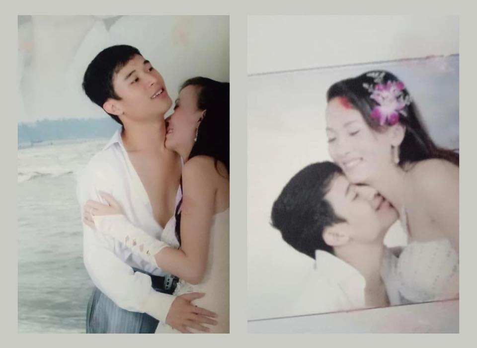 Hot mom nổi tiếng đăng ảnh cưới cách đây 15 năm có thể "sĩ" đến muôn đời, chú rể đẹp trai nhưng nhìn cứ "sai sai"- Ảnh 3.