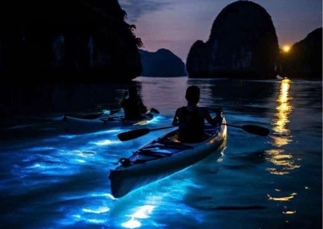 Bãi biển Hạ Long phát sáng kỳ ảo trong đêm, dân mạng phát sốt, du khách rủ nhau đi săn hiện tượng lạ- Ảnh 11.