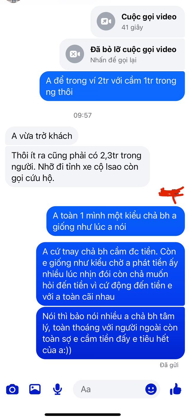 Bức ảnh chụp tin nhắn chồng gửi vợ lúc 9h57 sáng khiến netizen thốt lên: Sao có thể?- Ảnh 1.