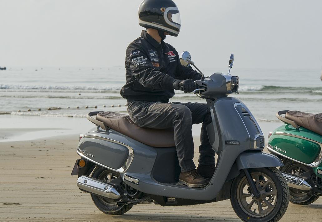 Xe ga Suzuki thiết kế hoài cổ đẹp như Vespa, giá chỉ 35 triệu đồng- Ảnh 2.