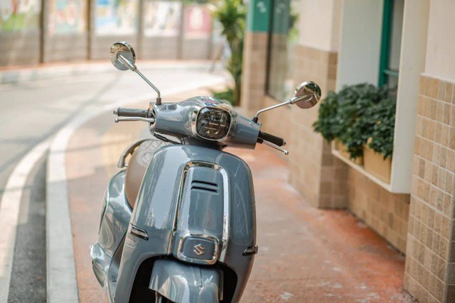 Xe ga Suzuki thiết kế hoài cổ đẹp như Vespa, giá chỉ 35 triệu đồng- Ảnh 5.