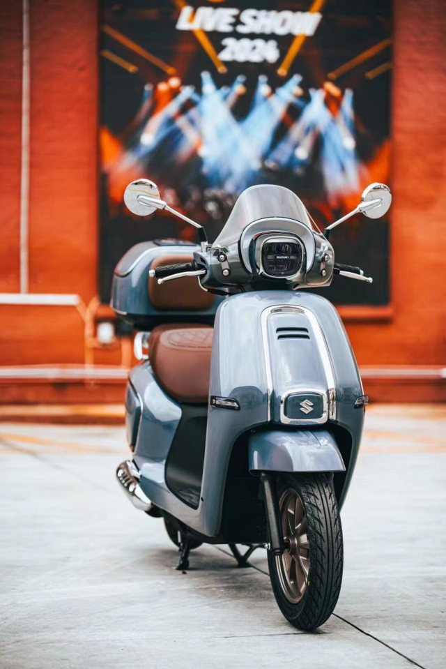 Xe ga Suzuki thiết kế hoài cổ đẹp như Vespa, giá chỉ 35 triệu đồng- Ảnh 4.