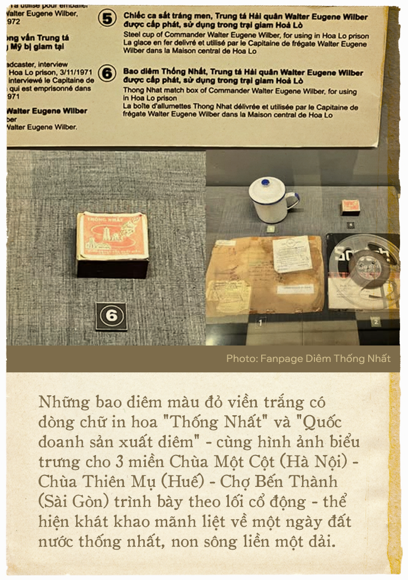 Bao diêm Thống Nhất trong Nhà tù Hỏa Lò và “vũ khí” sắc bén thể hiện khát vọng Việt Nam, di sản một thời- Ảnh 2.