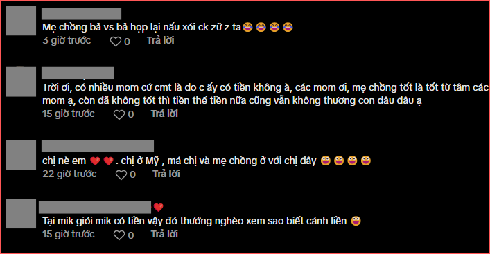 Cảnh sống chung với mẹ chồng lẫn mẹ đẻ của một hot TikToker khiến dân mạng ngỡ ngàng: Con dâu vừa giỏi vừa giàu thì mẹ chồng nào dám chê?!- Ảnh 6.