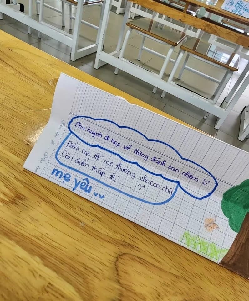 Đến hẹn lại... run: Học sinh gửi "tâm thư" cho bố mẹ trước họp phụ huynh khiến dân mạng khóc cười lẫn lộn- Ảnh 3.