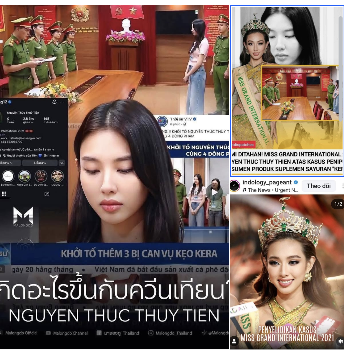 Truyền thông quốc tế chấn động vì Hoa hậu Thuỳ Tiên bị bắt- Ảnh 1.