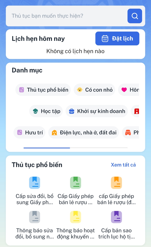 Từ hôm nay, muốn chấm dứt cảnh xếp hàng làm thủ tục hành chính, người dân nên cài đặt ngay ứng dụng sau- Ảnh 2. Từ hôm nay, muốn chấm dứt cảnh xếp hàng làm thủ tục hành chính, người dân nên cài đặt ngay ứng dụng sau- Ảnh 2.