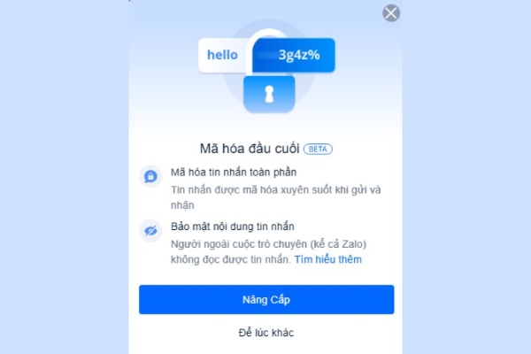 Một tính năng trên Zalo giúp nhắn tin thoải mái mà không sợ bị người ngoài đọc được- Ảnh 7. Một tính năng trên Zalo giúp nhắn tin thoải mái mà không sợ bị người ngoài đọc được- Ảnh 7.
