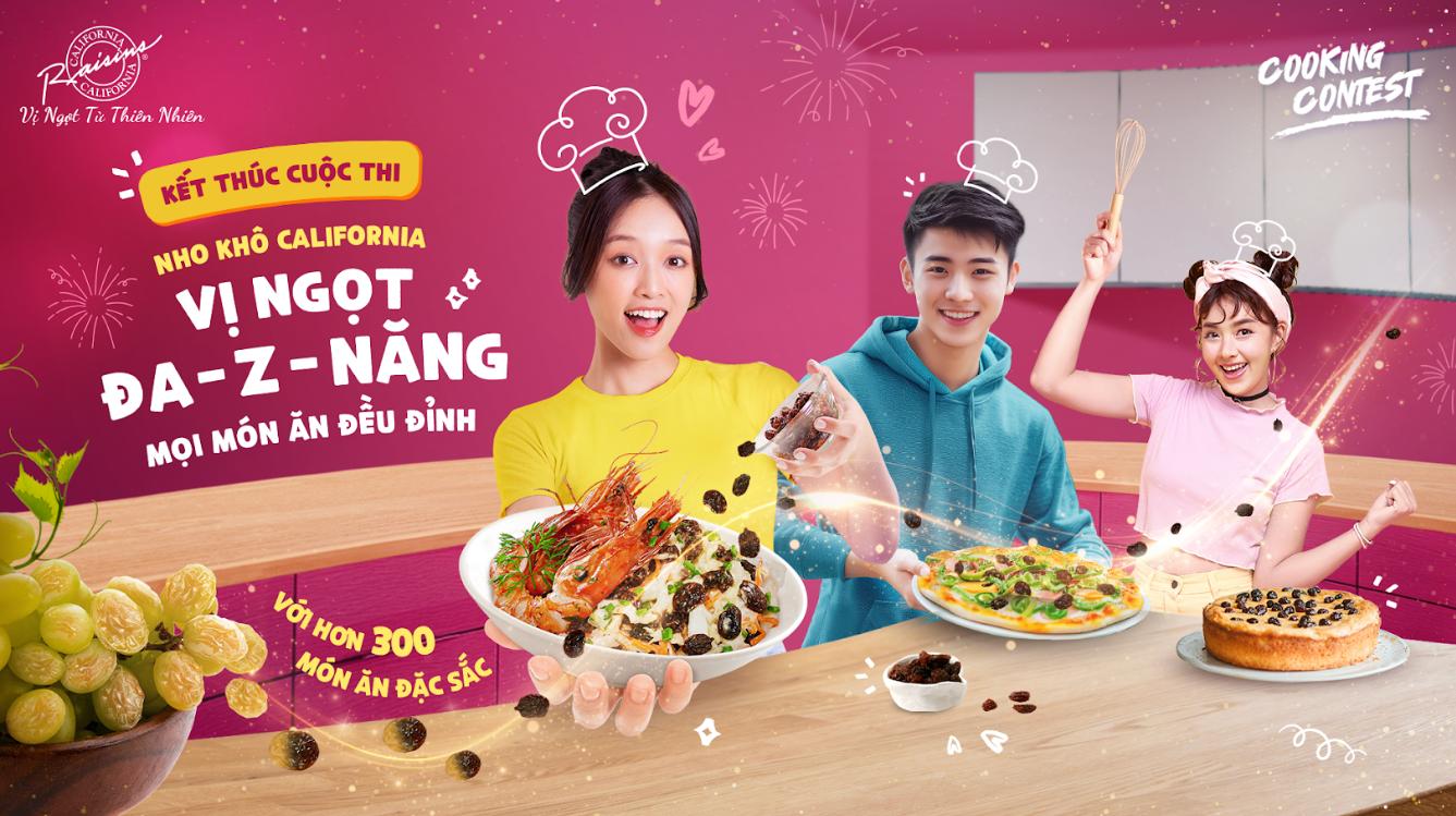 Hơn 300 món ăn sáng tạo tạm khép lại hành trình đầy cảm hứng của Nho Khô California- Ảnh 1.
