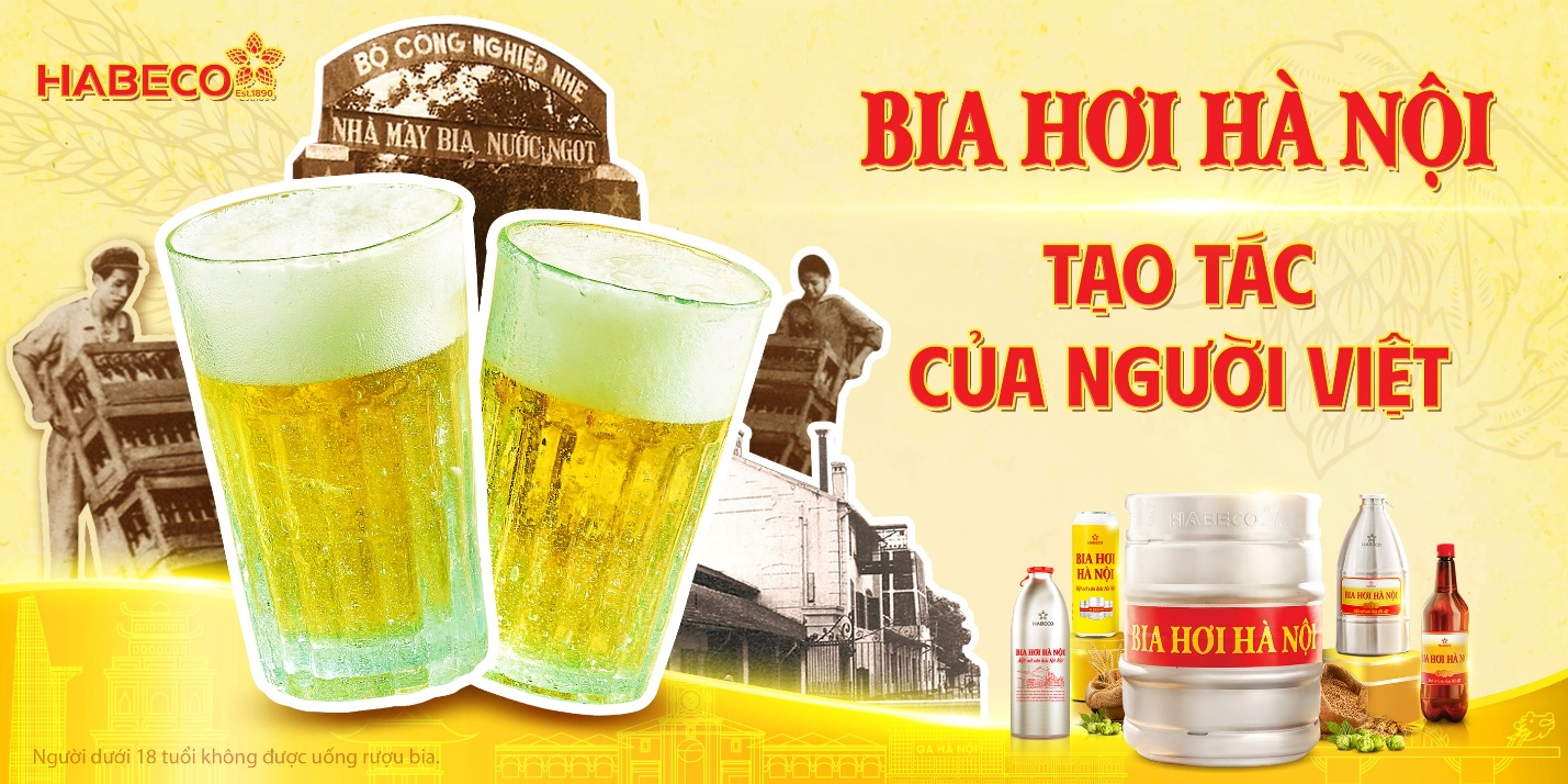 Bia Hơi Hà Nội – Tự hào Thương Hiệu Quốc Gia- Ảnh 2.