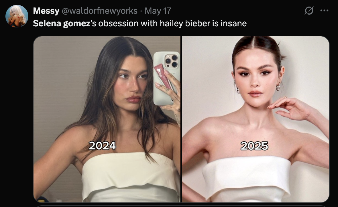 Selena Gomez mặc váy cưới đẹp nức nở nhưng bị soi bắt chước bà xã Justin Bieber?- Ảnh 6. Selena Gomez mặc váy cưới đẹp nức nở nhưng bị soi bắt chước bà xã Justin Bieber?- Ảnh 6.
