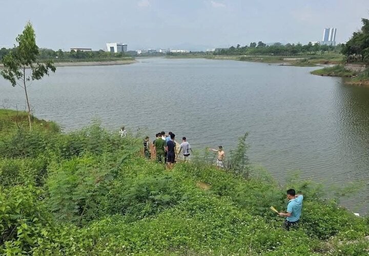 Hà Nội: Nhóm sinh viên tử vong khi quay clip diễn tả tình huống đuối nước- Ảnh 1.