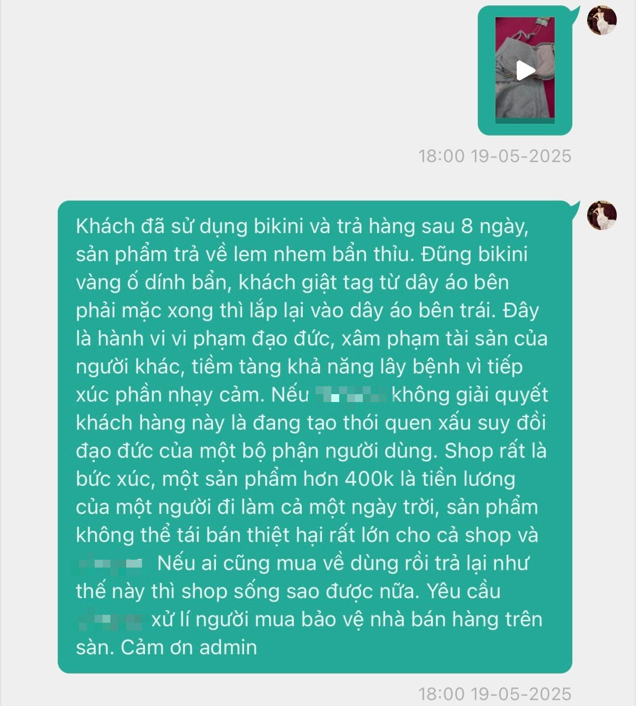 Lại có vụ hoàn bikini với vệt ố vàng lẫn bùn cát khiến cả cõi mạng "ứa gan"!- Ảnh 4.