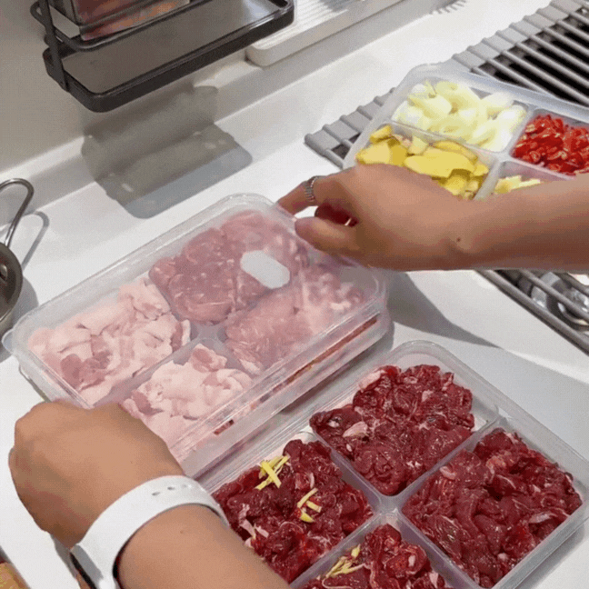 Trời nóng dễ làm thịt hỏng: Mẹ đảm chia sẻ cách chia nhỏ và cấp đông giúp tươi cả tuần, nấu lúc nào cũng tiện- Ảnh 2.