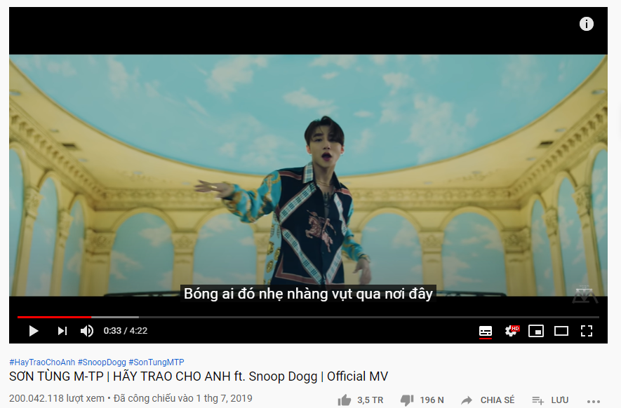 5 MV đạt 200 triệu view nhanh nhất Việt Nam: Hoà Minzy được “quốc dân độ” vươn lên Top 1, Sơn Tùng xếp sau nhân tố tranh cãi- Ảnh 8.