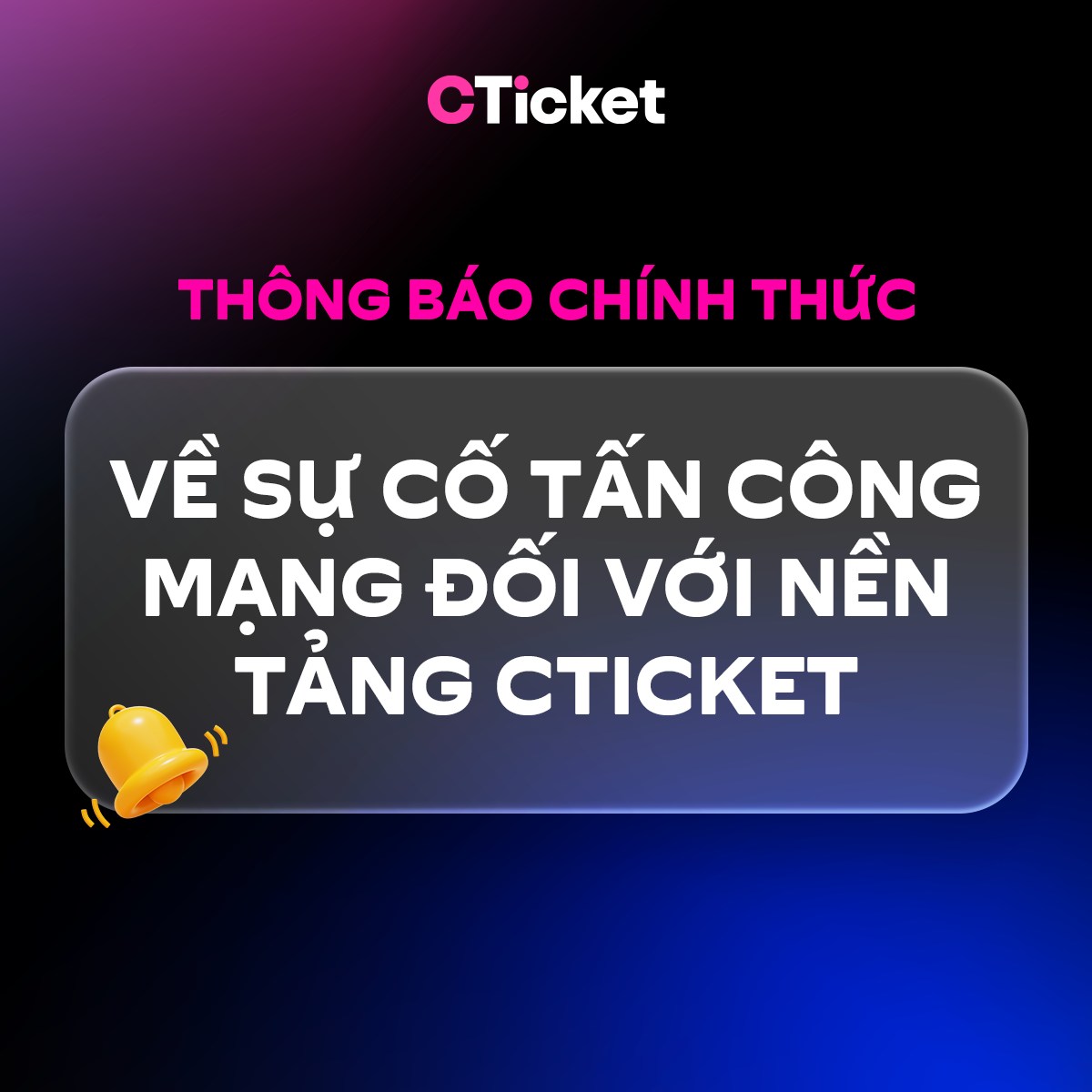 Nền tảng bán vé show G-Dragon tại Việt Nam thông báo bị tấn công mạng nghiêm trọng, sẽ làm việc với cơ quan chức năng- Ảnh 3.