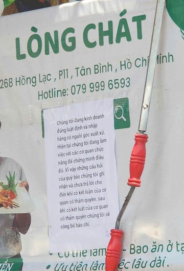 Lòng Chát đóng cửa, TP.HCM vẫn chưa lấy được mẫu lòng xe điếu: Các quán trên địa bàn đều báo "hết hàng"- Ảnh 1.