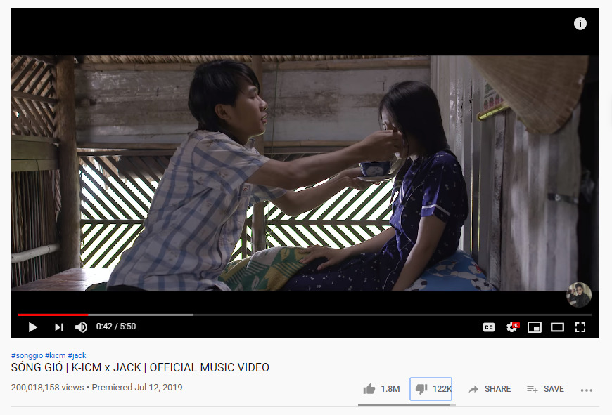 5 MV đạt 200 triệu view nhanh nhất Việt Nam: Hoà Minzy được “quốc dân độ” vươn lên Top 1, Sơn Tùng xếp sau nhân tố tranh cãi- Ảnh 6.