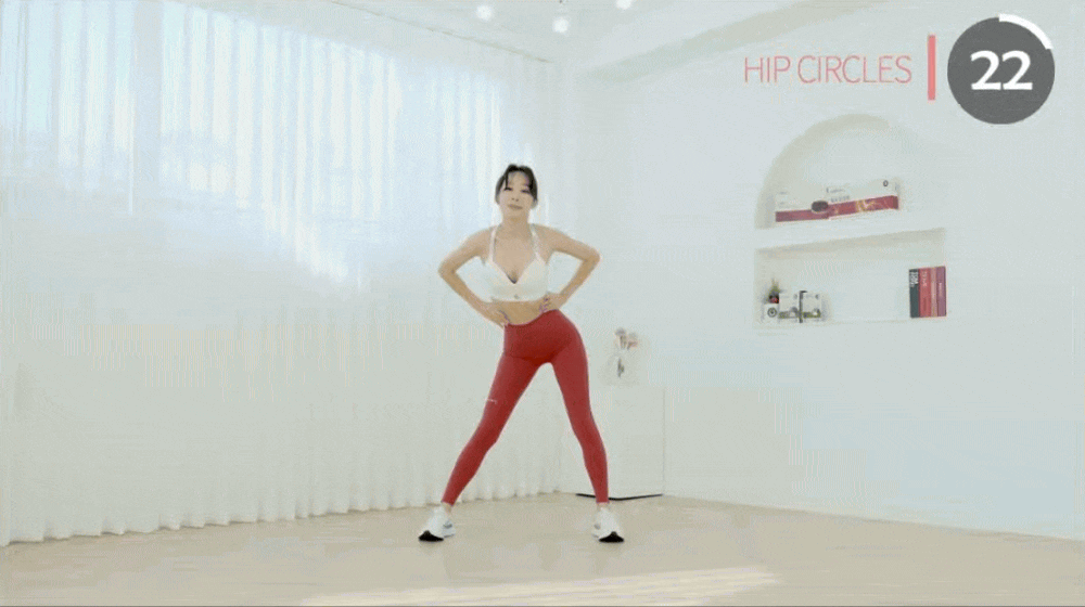 Bài tập siết mỡ bụng nhanh nhất, chị em có thể tập tại nhà: Động tác lắc eo cho hiệu quả bất ngờ- Ảnh 5.