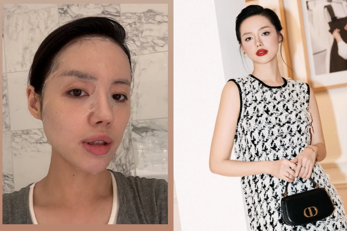 "Cô em trendy" Khánh Linh dưỡng da chỉ 3 bước, bất ngờ ở món đồ dịu nhẹ mà hiệu quả không ngờ- Ảnh 1.