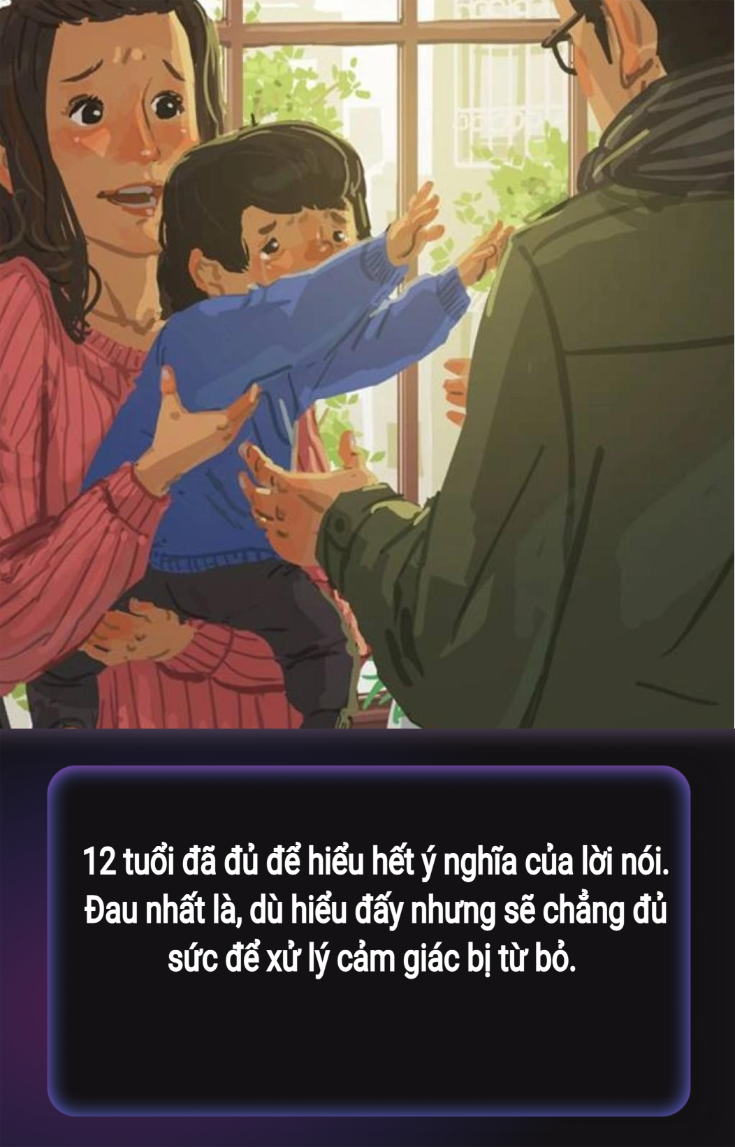 “Từ nay bố sẽ không bao giờ đón con nữa, con tự lo liệu cuộc sống của con”- Ảnh 1.