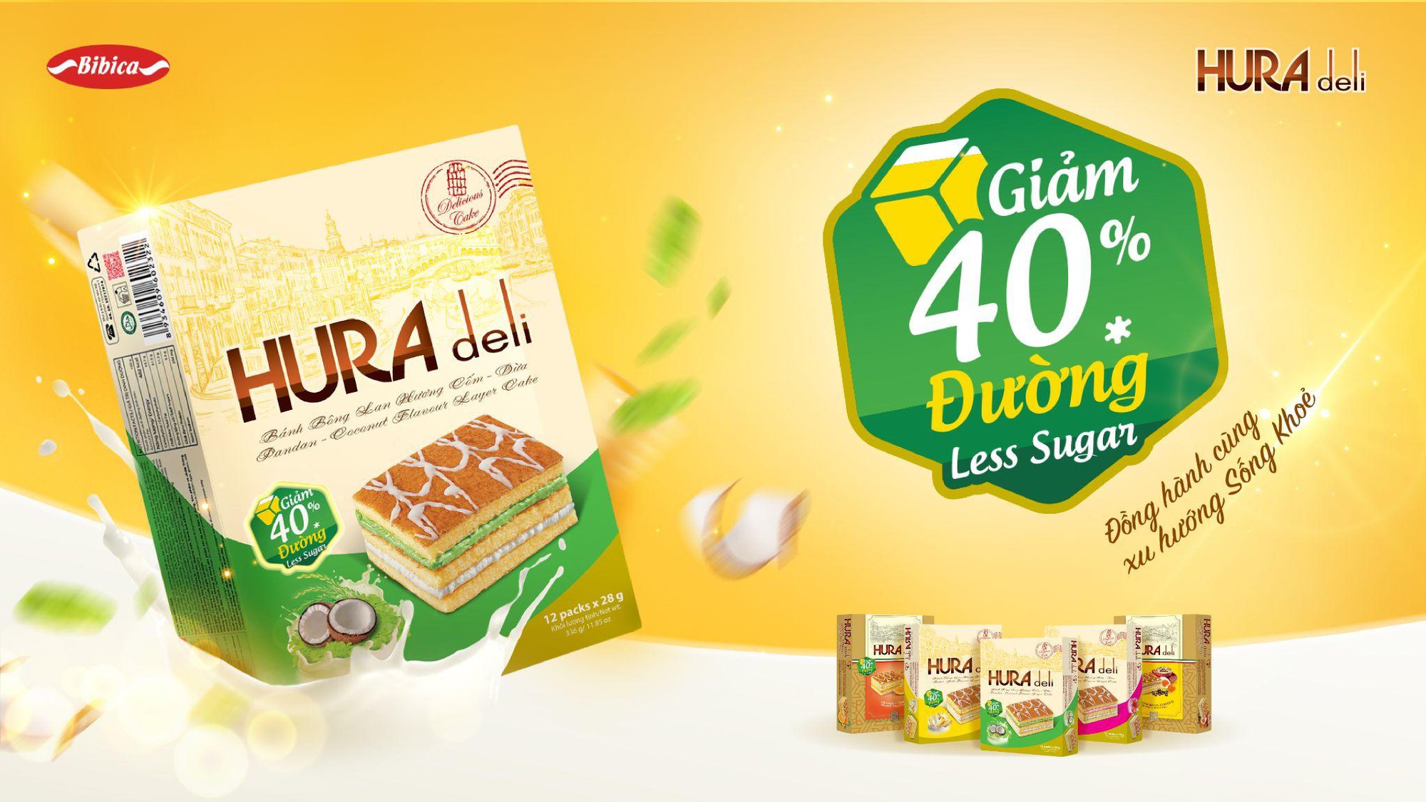 HURA Deli “Giảm 40% đường” đồng hành cùng Shoppertainment Race: Màn trở lại bùng nổ với format mới “thơm ngon” như chiếc bánh bông lan- Ảnh 3.