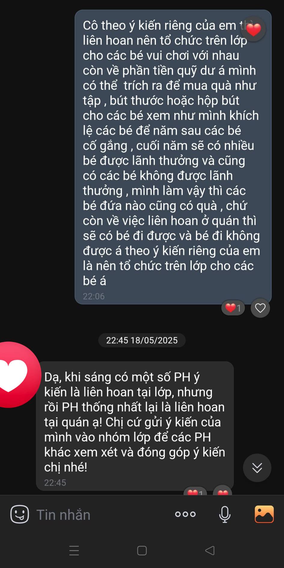 Phụ huynh TP.HCM tố ban đại diện rủ liên hoan lớp cuối năm ở "quán nhậu": Sự thật khiến chị bị chỉ trích!- Ảnh 1.