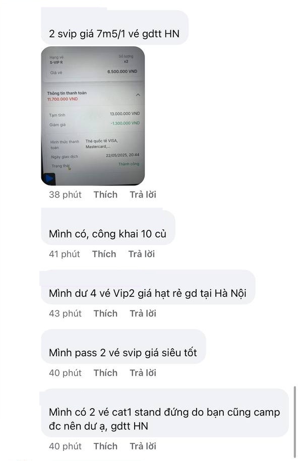 Bãi chiến trường sau ngày mở bán show có GD tại Việt Nam: MXH thành đại hội pass vé, giá SVIP tăng gần gấp đôi- Ảnh 3.